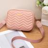 Women's Bag Embroidery Thread Bag Fashion Camera Bag Wide Shoulder Strap Simple Shoulder Messenger Bag Women's Bag One Piece