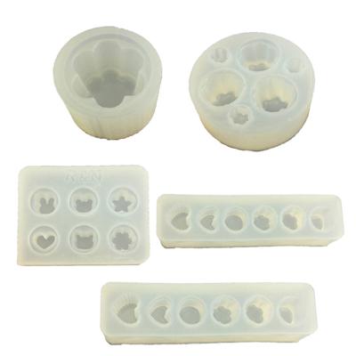 Handmade Silicone Puddings Jelly Molds Food Grade Cake Decors Molds for Fondant Candy Chocolate Clay Bake Baking Mould