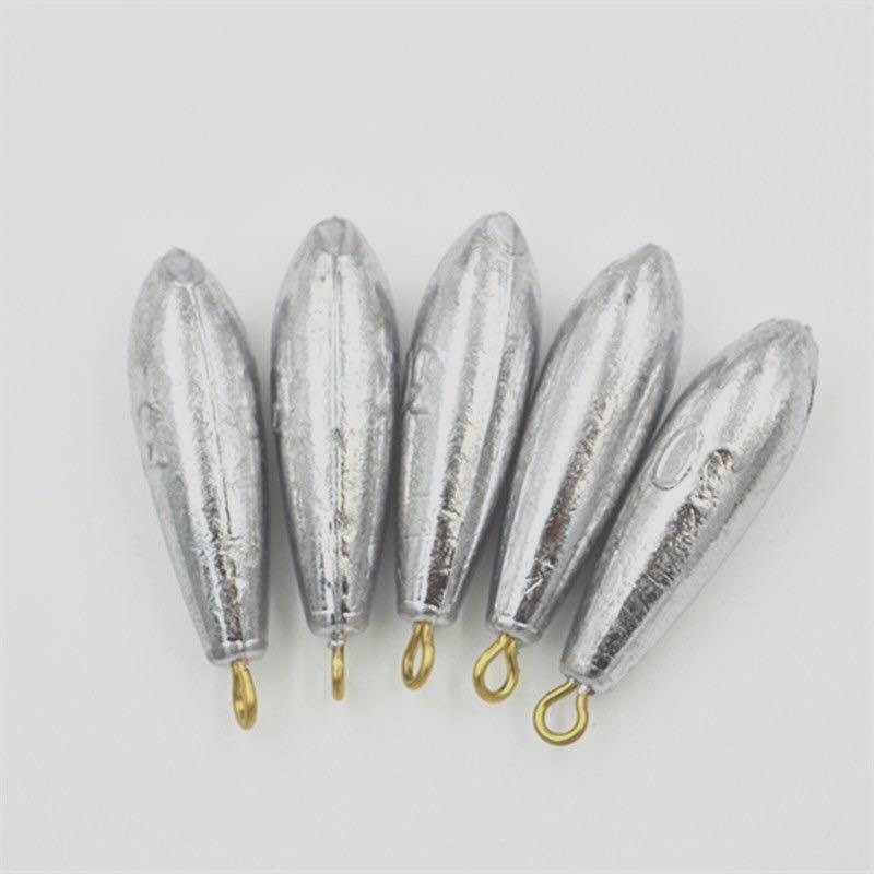 Медное кольцо в форме листа с леской и крючками-взрывателями - Gui Lei De Zhu