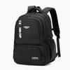 New Casual Large Capacity Multi-compartment Men's Backpack Simple Solid Color Primary School Students School Bag Lightweight Nylon Waterproof Rucksack