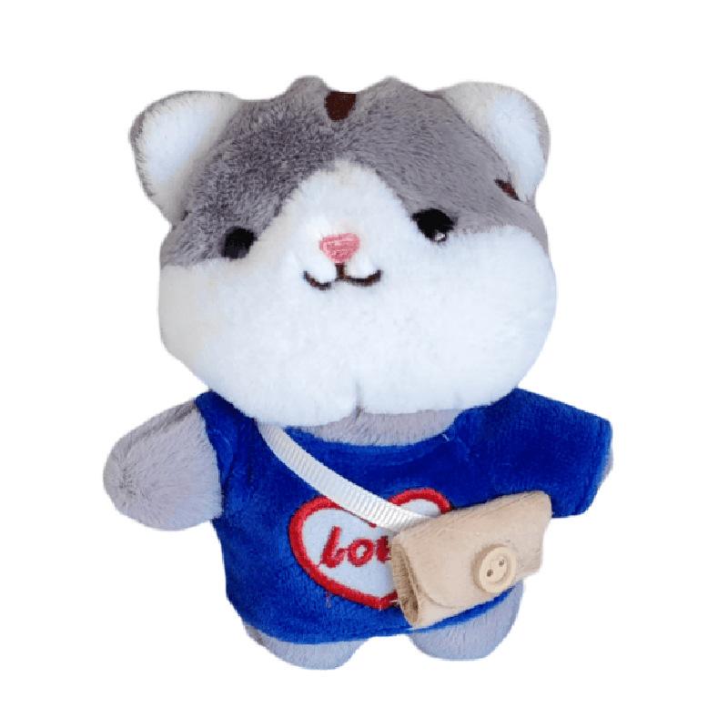 Mini Shoulder Bag Hamster Pendant, Cute Keychain, Doll, Bestie, Couple Gift Toy