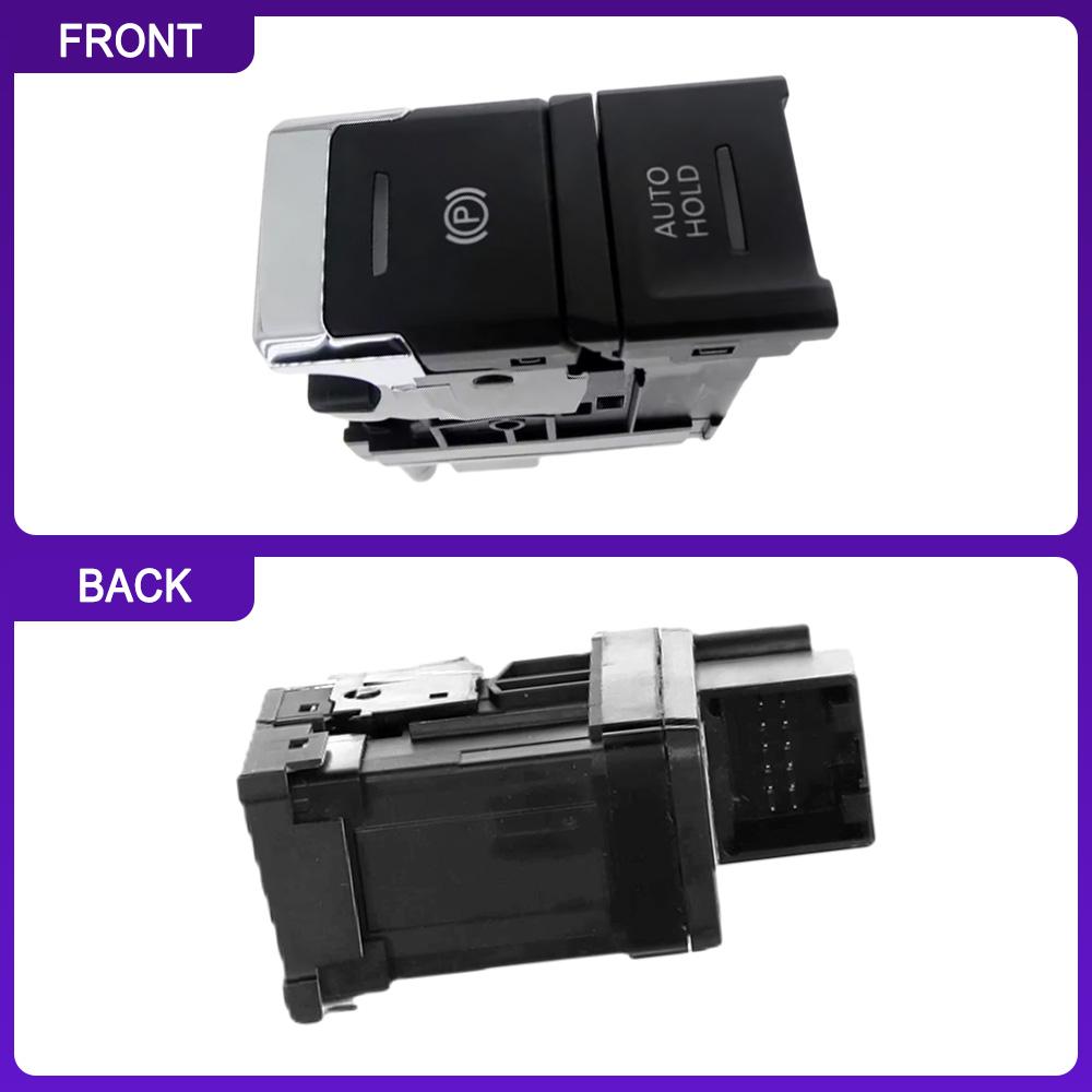 Elektronischer Handbremsschalter Parkbremse Knopf für Volkswagen VW Tiguan 2017 2018 2019 2020 2021-2024 LHD 5NA927225