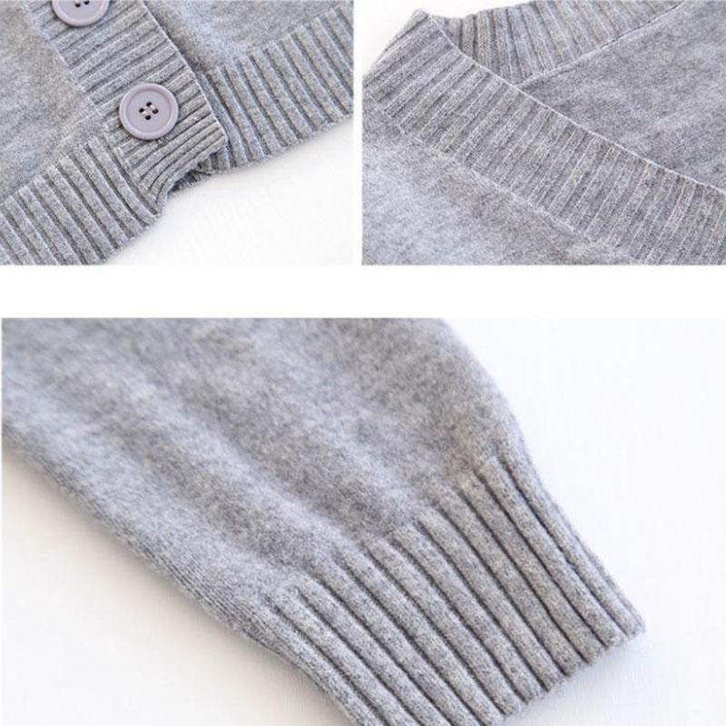 Frauen V-ausschnitt Gestrickte Strickjacken Pullover Weibliche Casual Alle-spiel Kurze Strickjacken Koreanischen Stil Pullover