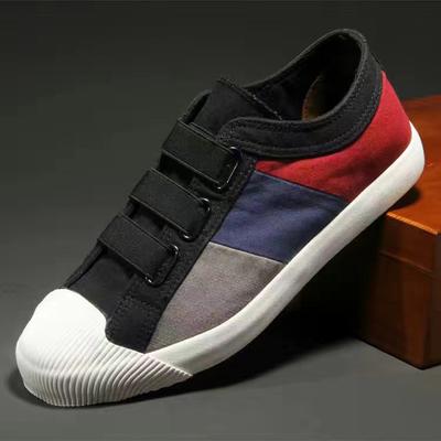 Scarpe da Ginnastica Basse Slip-On in Tela Moda Uomo Donna Gioventù Scarpe Sportive Casual Scarpe da Passeggio per Esterno