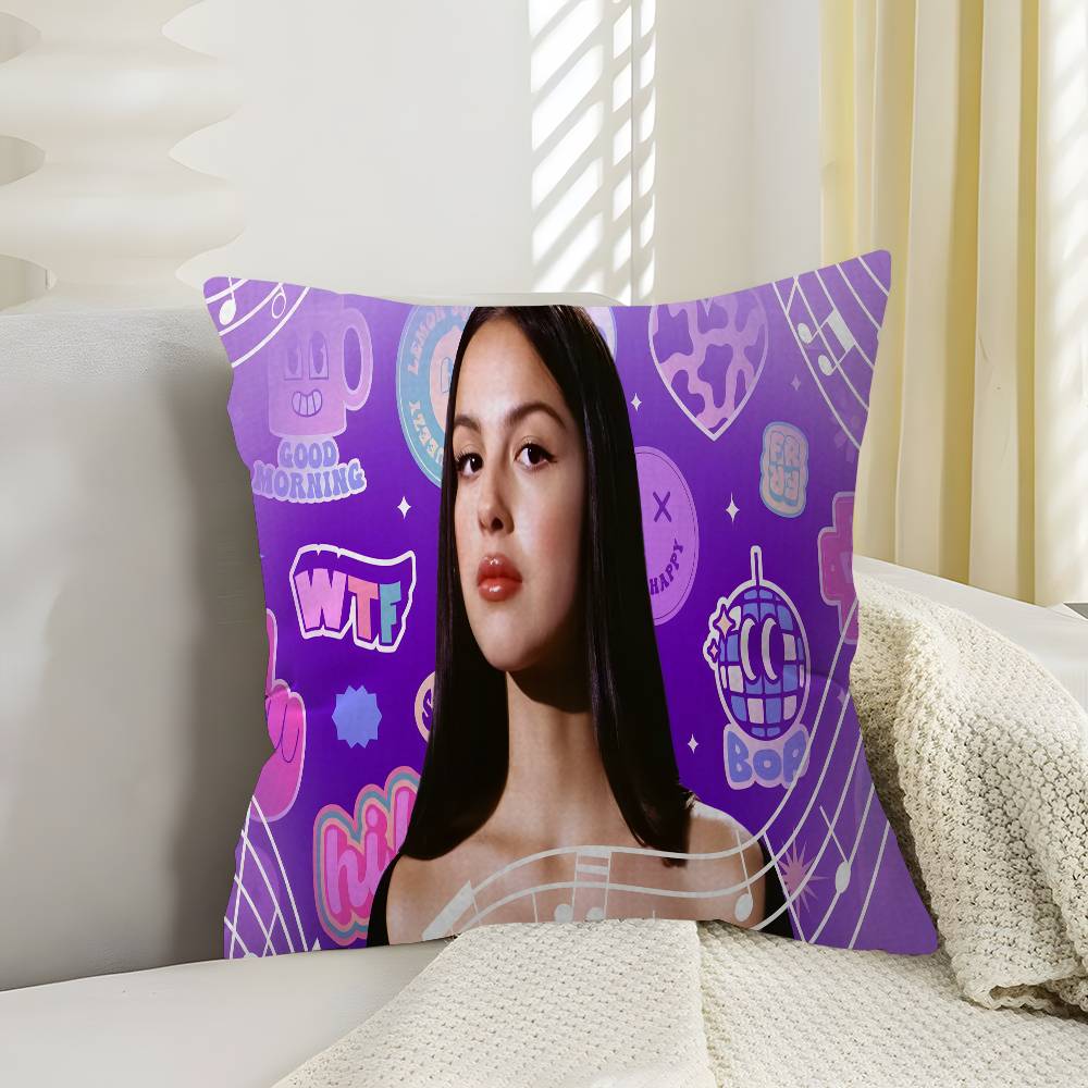 Singer O-Olivias Cool R-Rodrigos Pillow Cover for Bedroom Room and Living Room Sofa Decorative Cushion Cover