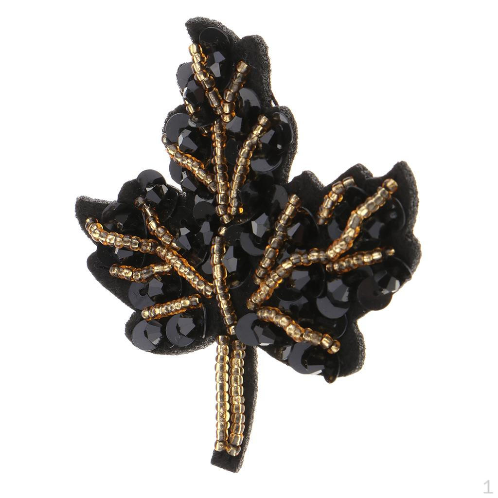 

DIY вышитая нашивка с блестками/аппликация одежда платье шляпа джинсы швейные нашивки аксессуары, Black + Yellow