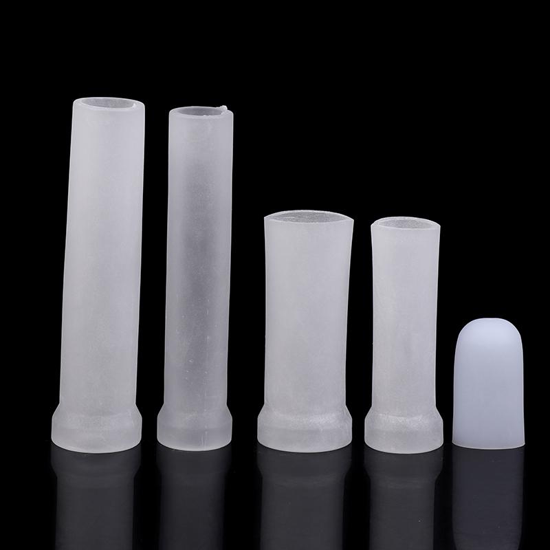 S/M/L Silicone Sleeves For Vacuum Cup Extender Penis Clamping Kit For Penis Enlargement/ Extender/Stretcher Replacement
