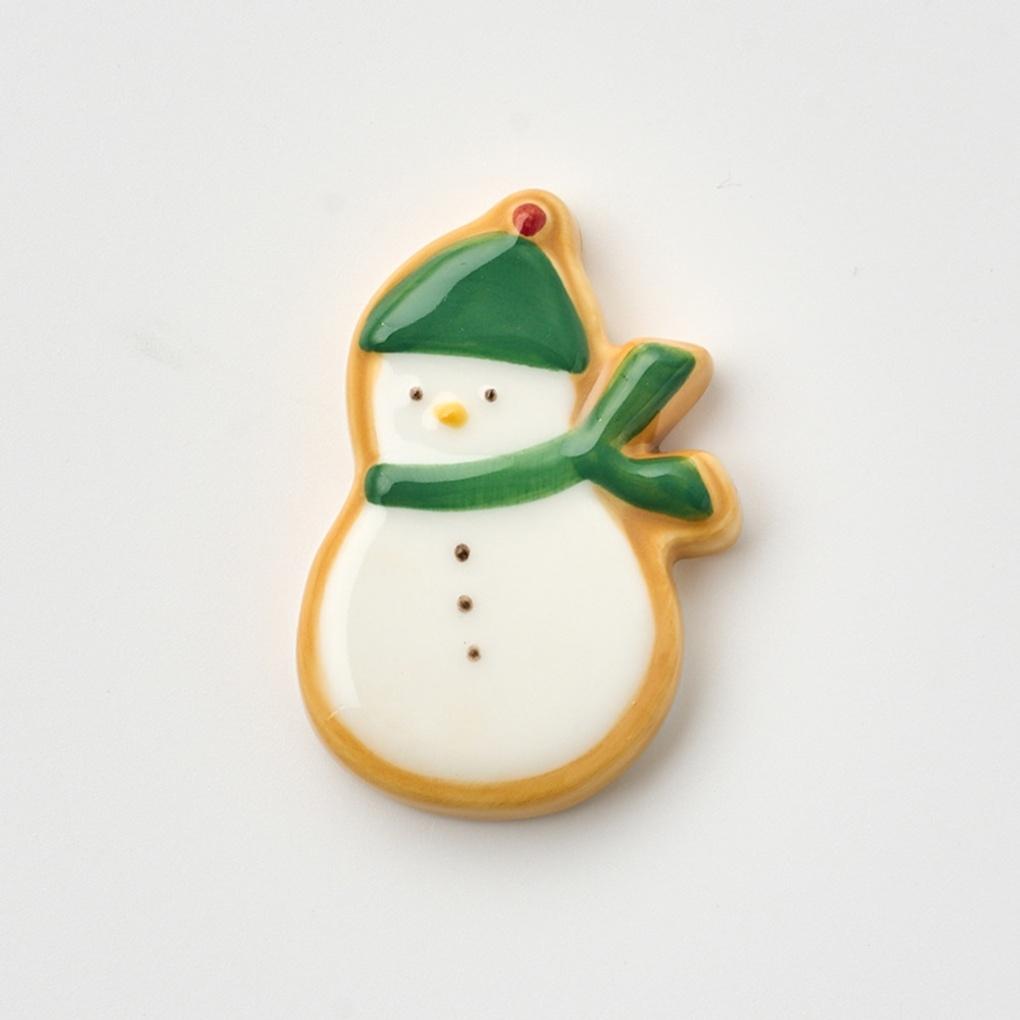 [Click on the banner][L Cozy Winter Cookie Spoon Rest Snowman_NK9125054