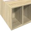 Bed Frame Sonoma Oak 75 x 190 cm Particleboard