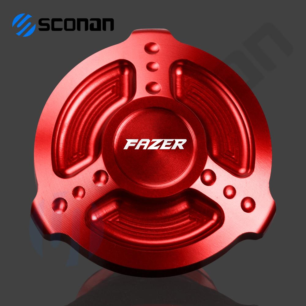 Για YAMAHA FZ6 FZ 6 FAZER FZ-1 FZ1 FAZER FZS1000 Αξεσουάρ μοτοσυκλέτας πλήρωσης λαδιού κινητήρα Καπάκι κάρτερ Βύσμα κάλυμμα βιδωτή δεξαμενή