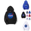 Trendy Nasa Hoodie Pullover Tops Unisex Hip-hop Skateboard Sweatshirts For All