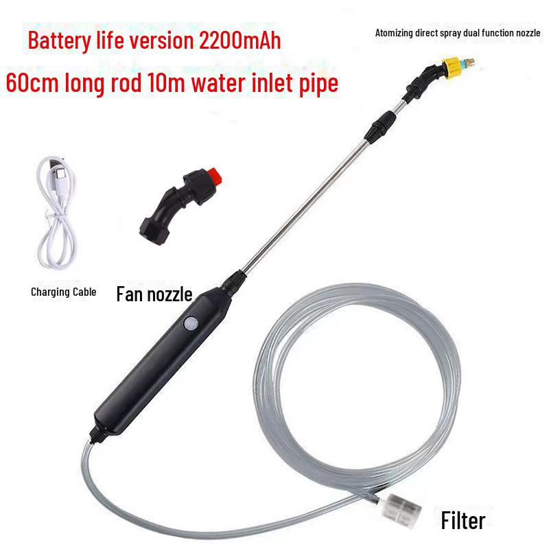 

Электрический ручной садовый и дезинфекционный распылитель