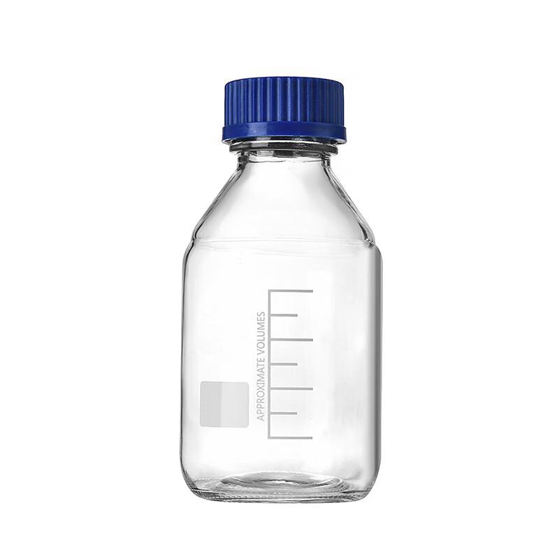 Kereicai Graduated Threaded Glass Reagent Bottle