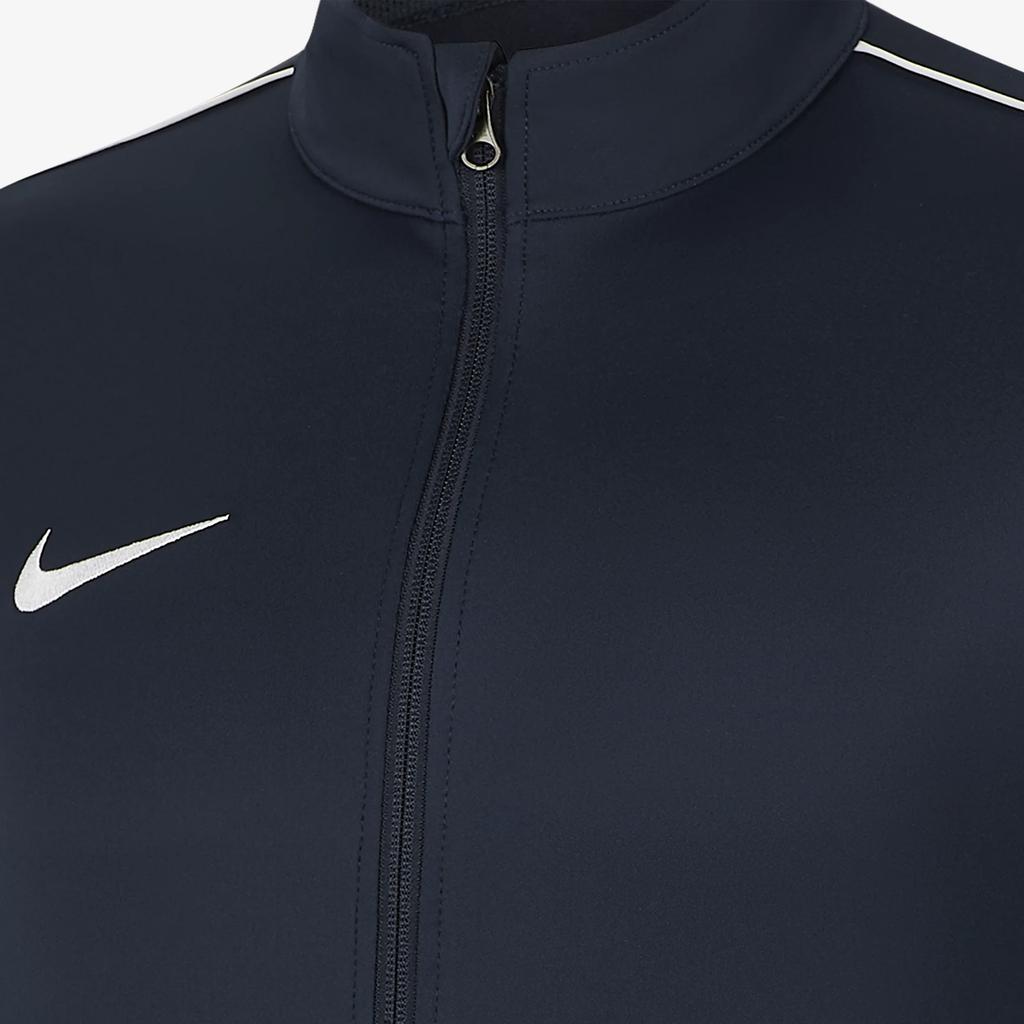 Nike Solid Color Stand Collar Knitted Football Jacket Men Jacket Blue BV6885-410