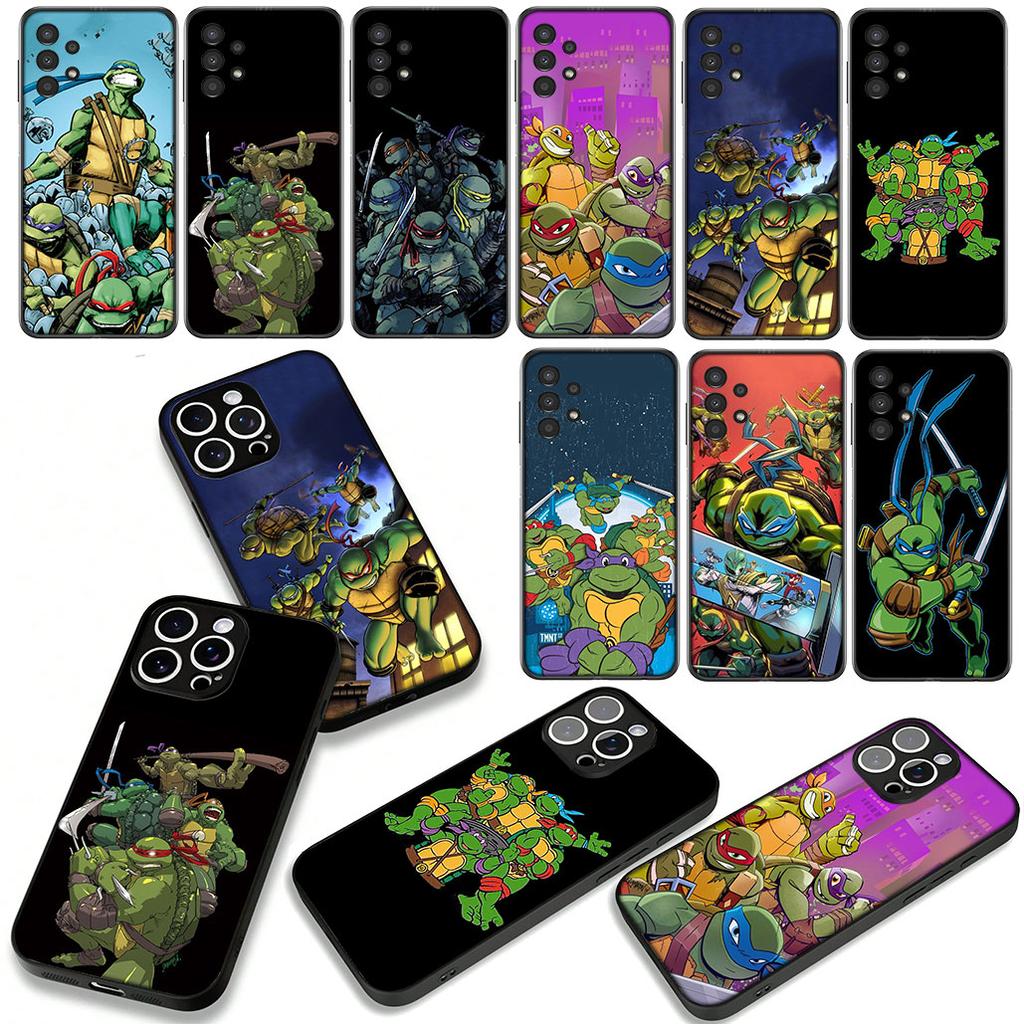 Ninjas-Anime-T-Turtles Phone Case for Samsung Galaxy A07 A13 A12 A14 A23 A42 A50 A51 A52 A53 A70 A71 A72 A21S A04 Note 20 9 8 10