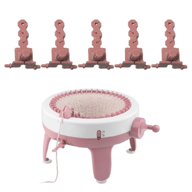 5 st/set Stickmaskiner Trådhållare Stickmaskinspännare Stickmaskinsträckare för Stickning av Handskar Halsdukar