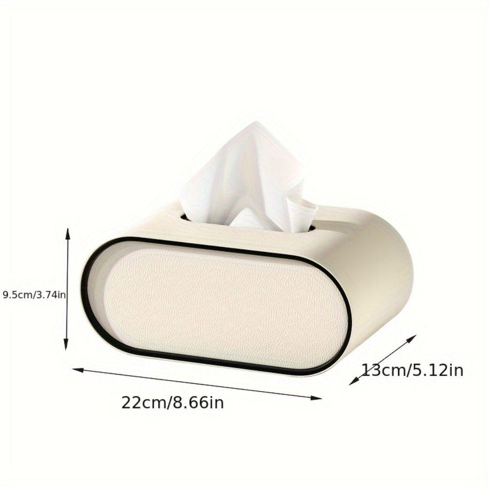 Multi-functional Tissue Storage Box Light Luxury Napkin Storage Case Paper Towel Dispenser  Car
