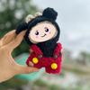 Sada kostýmů pro panenky 17 cm, doplňky pro panenky, overal, klobouky, bez panenek