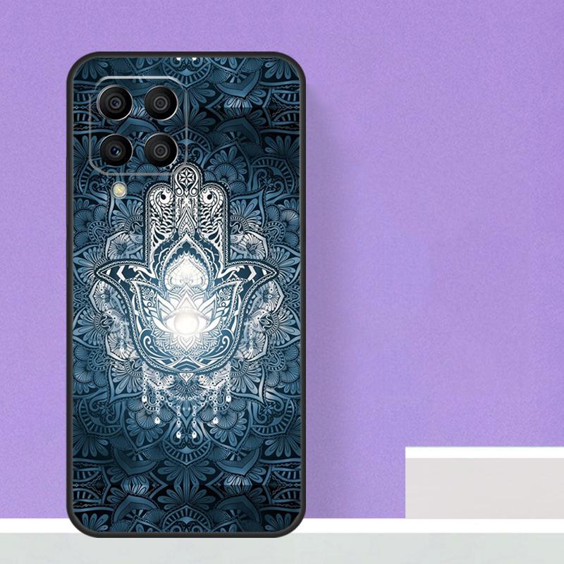 Hamsa Hand of Fatima Case For Samsung Galaxy M31 M16 M36 M56 M33 M53 M13 M12 M32 M52 M20 M15 M55 M14 M35 M34 M54