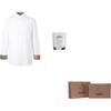 Burberry Slim Fit Monogram Motif Stretch Cotton Poplin Shirt 'White' 80323081