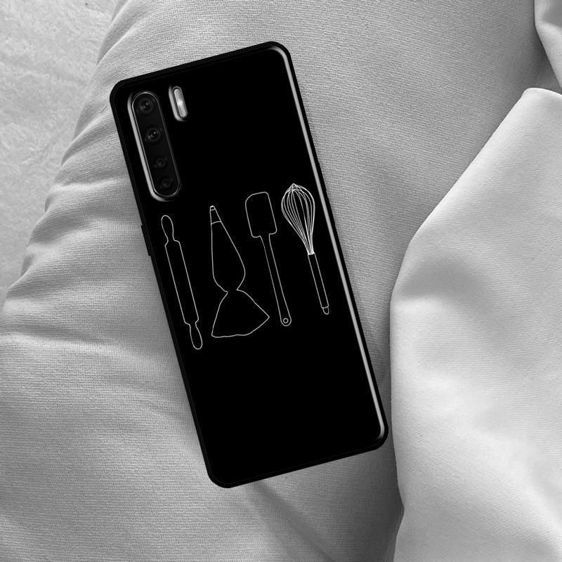 Baking Cook Chef Case For Oppo A98 A78 A18 A38 A58 A5 A6 Pro A54 A74 A94 A17 A57 A80 A60 A40 A96 A76 A16 A15