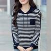 Autumn and Winter Women's Hooded Casual Loose Fashion Versatile Long-sleeved Sweatshirt