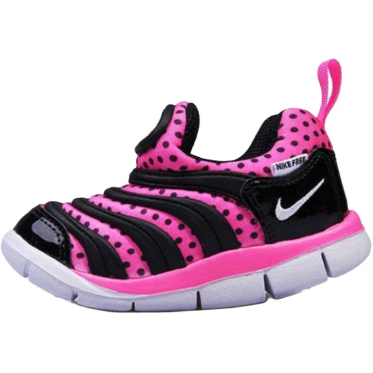 Nike Dynamo Free Low top Toddler Shoes Pink Black Infant And Toddler 343938-017 22