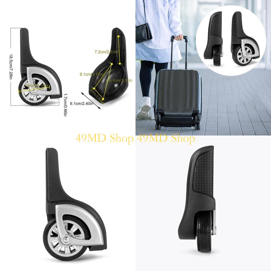 49MD 1 Pair Luggages Suitcase Replacement PVC Travel Luggages CN