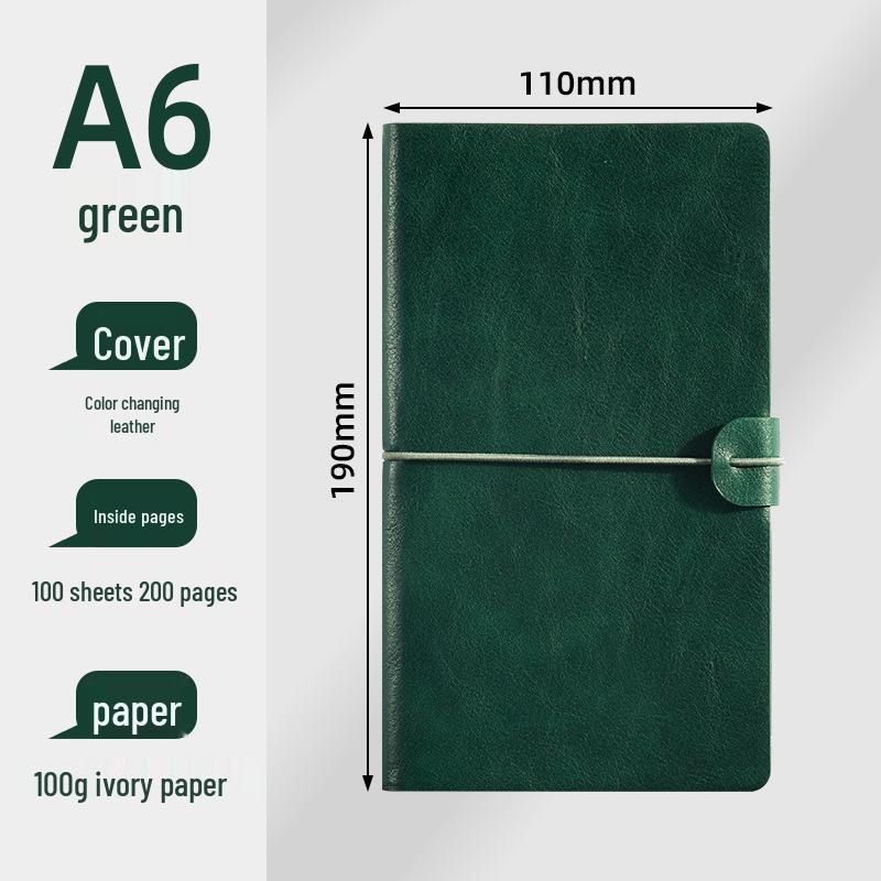 A6 Travel-Size Literary Journal Diary