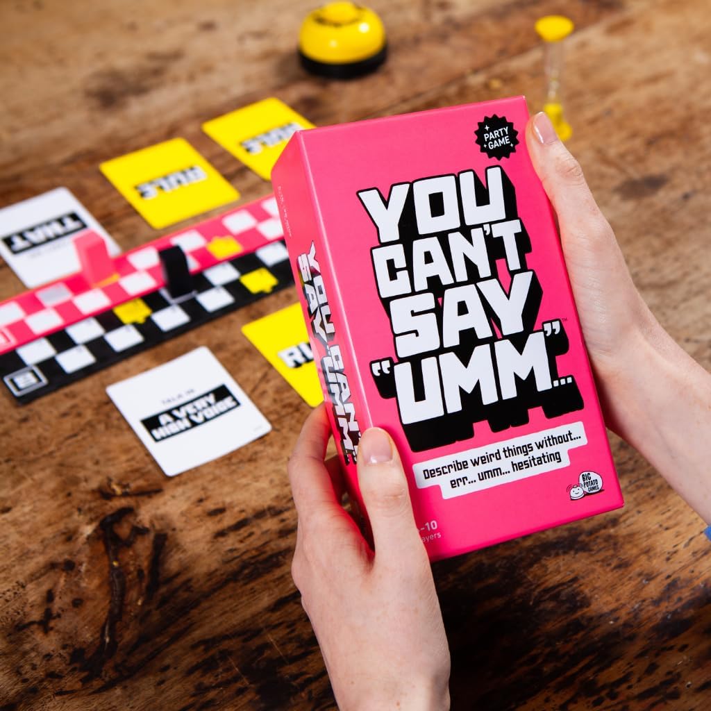 You Can't Say UMM Game Family Word Party Board Games