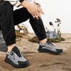 New Men's Shoes Fly-woven Breathable Mesh Men's Shoes Soft-soled Wear-resistant Sports Shoes Casual Outdoor Hiking Shoes Shoes