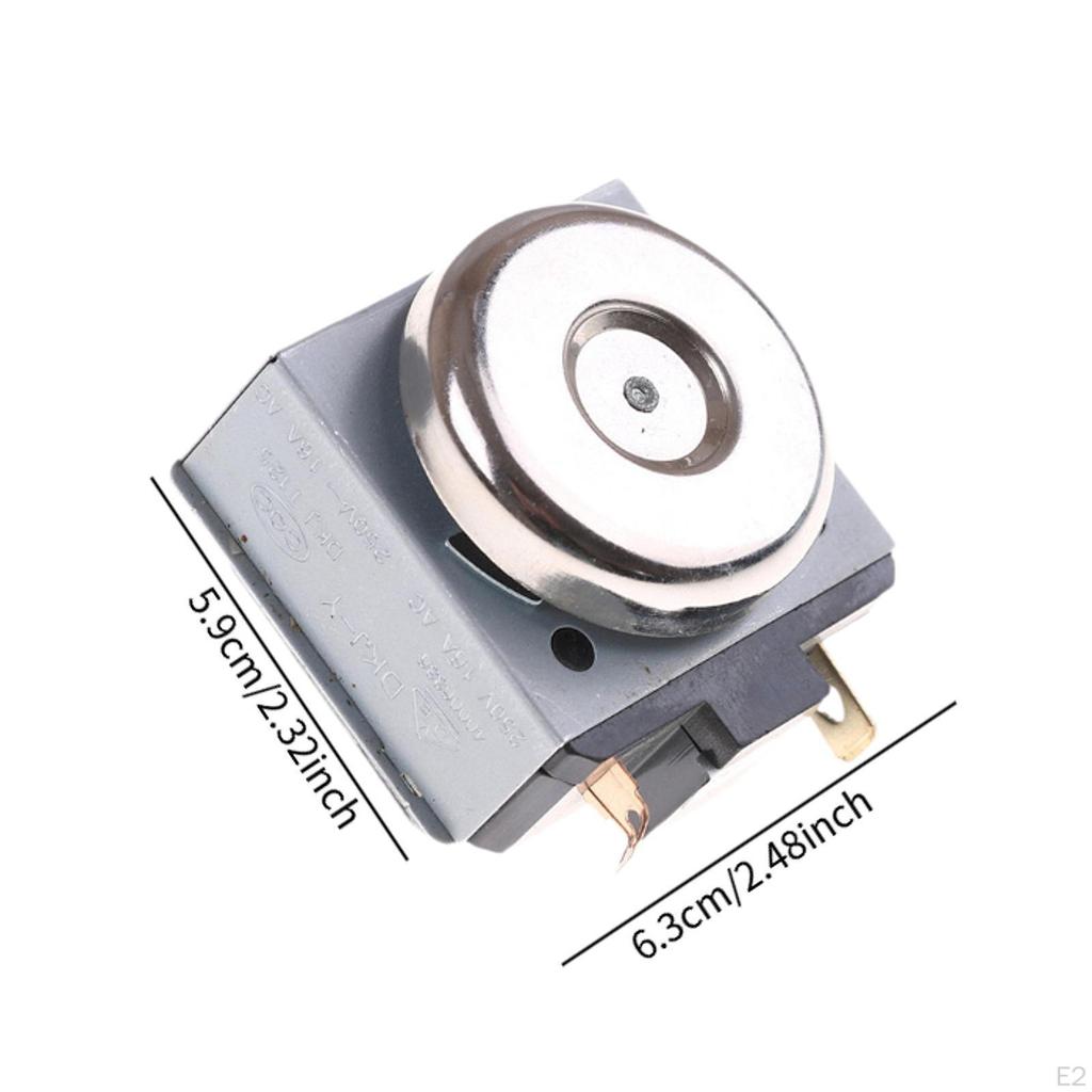 Timer Switch Bell Compact Manual Replacement Time Controller Mechanical for Oven Electronic