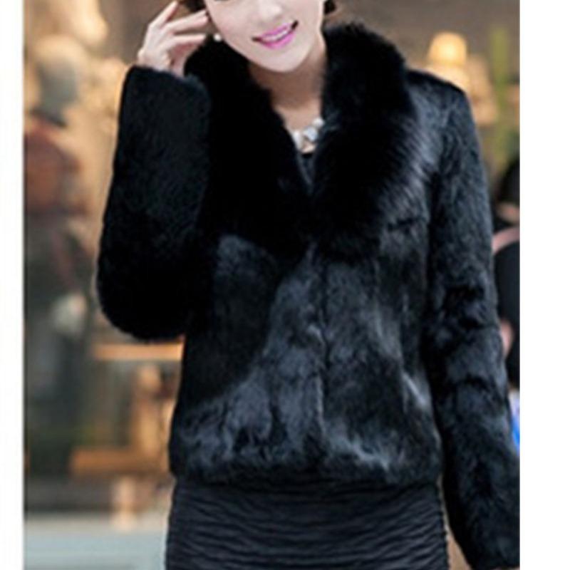Fur Fashion Women's Clothing, Imitation Fur Jacket, Short Fur Fox Fur Imitation Fur Jacket Imitation Fur