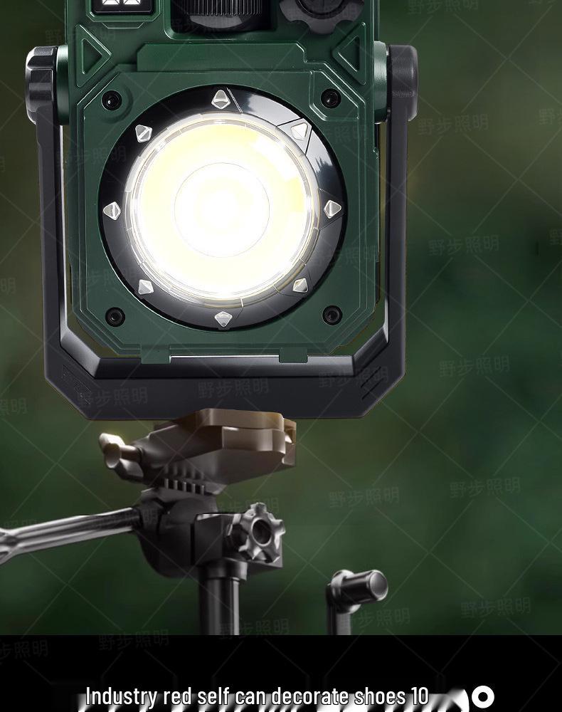 Portable Solar Camping Lantern: Multi-light, Handheld, Magnetic, Multifunctional Outdoor Flashlight