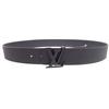 LOUIS VUITTON  M0424S 40 Monogram belt black Calfskin mens