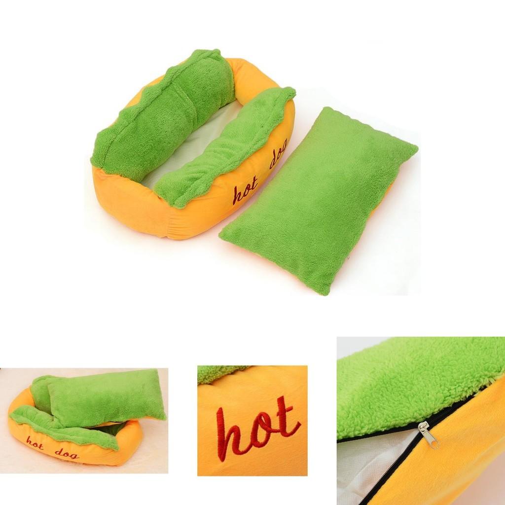 Cozy And Stylish Pet Bed For Dogs And Cats Featuring Removable Washable Cushion