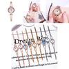 Gadi Luxury Alloy Womens Quartz Watch With Rhinestone Decor For Casual Fashion