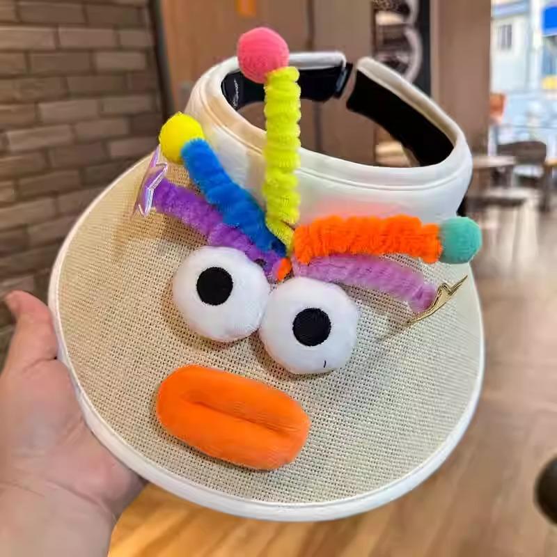 

Parentchild Matching Unique Sun Hat Set For Boys Girls Adjustable Size Design A