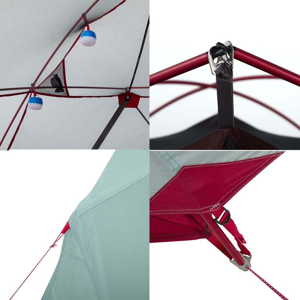 Namiot kempingowy MSR Outdoor Camping Front Country Habiscape 4 dla 4 osób, japoński 37078 [Oryginalny produkt]