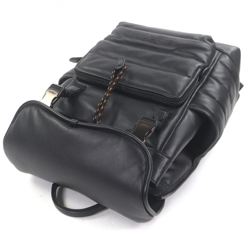 Excellent COACH Backpack Daypack League Flap Backpack with Quilting Used