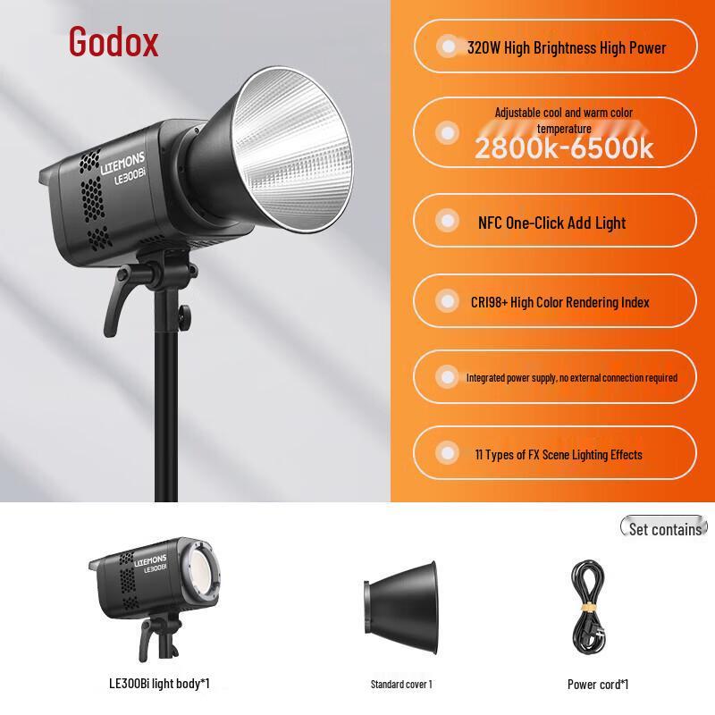 Godox LE300Bi Bi-Color LED Video Light