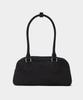 Macoi Suede Easy Mood Shoulder Bag [Black]