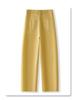 Women's Yellow Retro High-Waist Slimming Jeans, Spring 2025 Collection