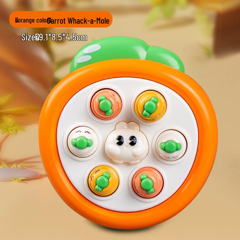 Educational Cute Frog & Bunny Animal Whack-a-Mole Game for Children's Thinking and Parent-Child Interaction