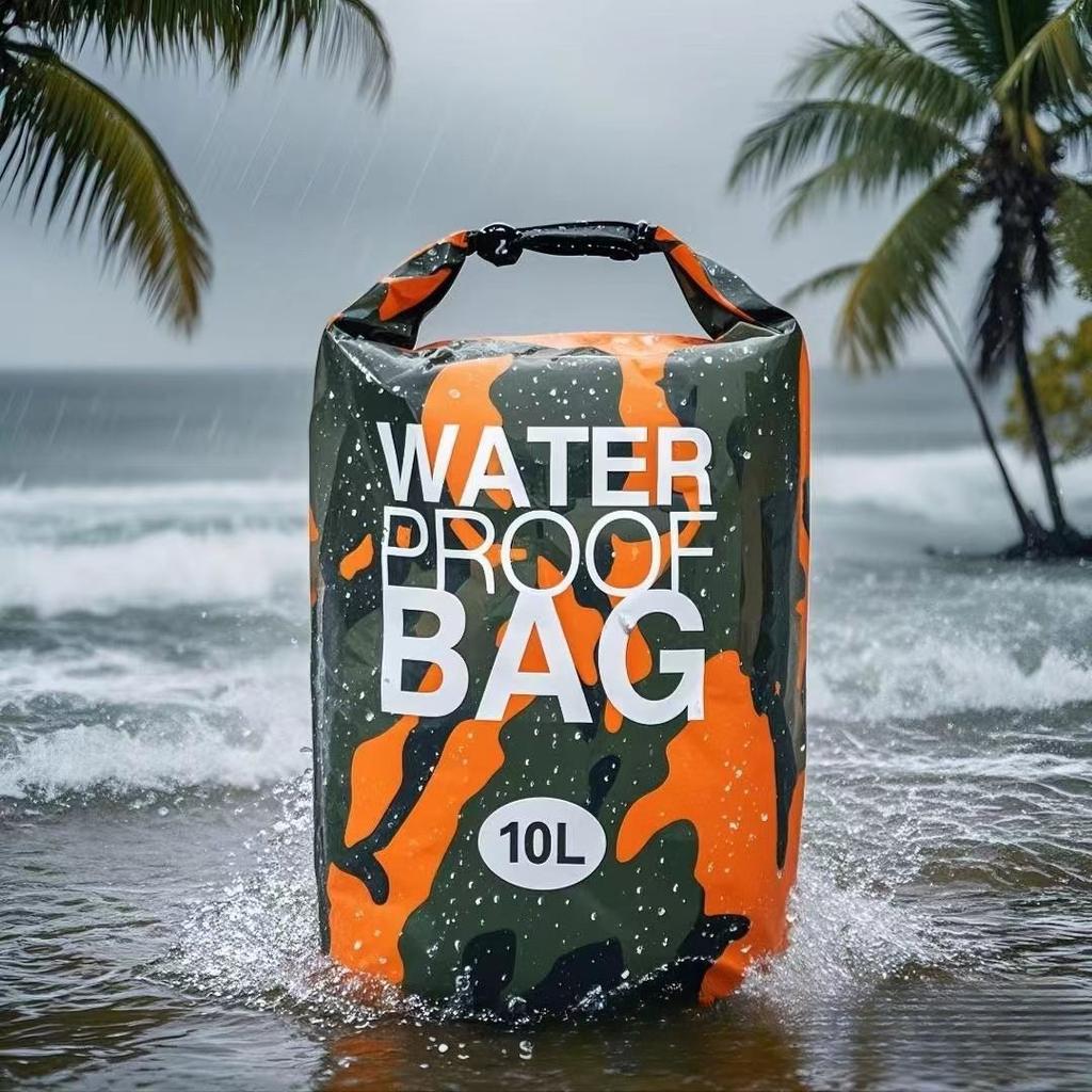 10/15/20/30L Outdoor Home Camouflage Waterproof Portable Organize bags River Hiking Dry Bag PVC Coated Sundries Storage Bags