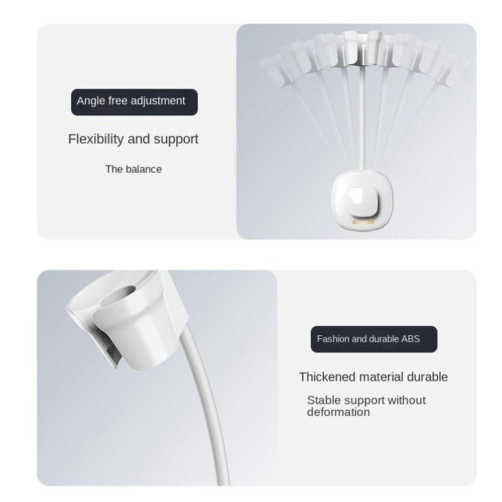 No Punching Hair Dryer Holder Wall Mounted Shower Bracket Universal Hair Dryer Bracket Lazy