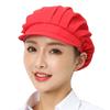 Dust-proof Chef Hat Elastic Hair Nets Cap Fashion Catering Cap  Food Service