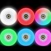 4 Pezzi Ruote Luminose Lampeggianti per Pattini in Linea Ruota LED Ruota da Pattinaggio Ruote per Pattini a Rotelle in Linea per Pattinare