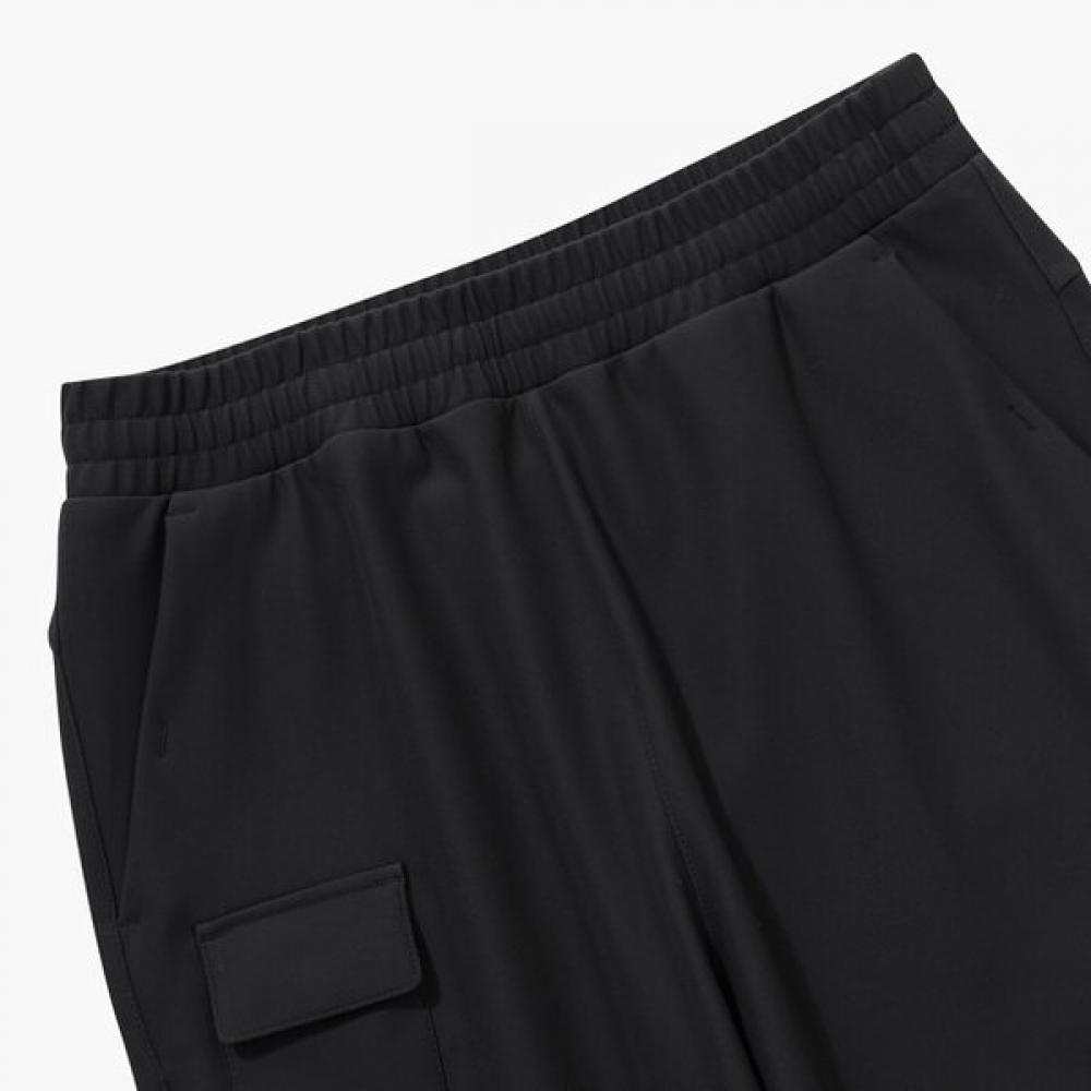 Le Coq Sportif fLeece Cargo Jogger Pants Blk Qp423epto3
