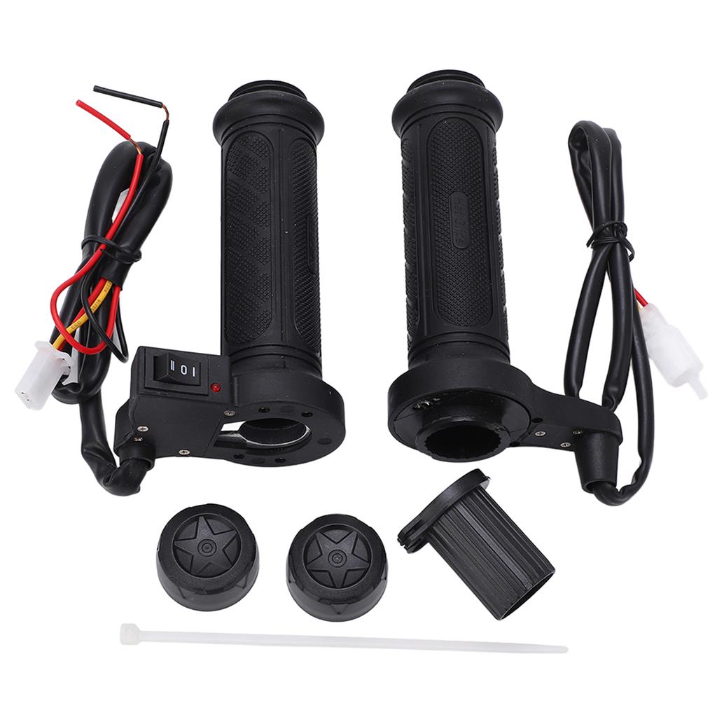 1 Pair 22mm(7 8 ) Motorcycle Universal Electric Hot Heated Warm Hand Grips Handlebar